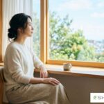 元カレとの再会を前向きに考えながら気持ちを整理する女性のイメージ