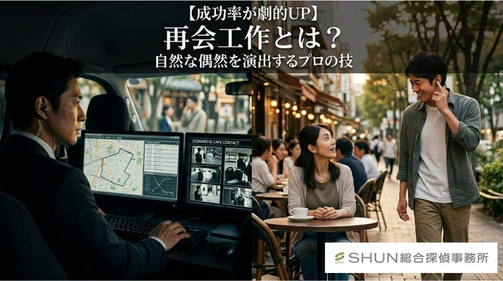 再会工作とは？探偵が行う「自然な再会」の仕組み