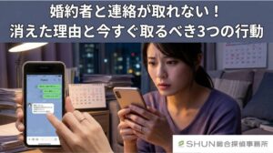 婚約者と連絡が取れない！消えた理由と今すぐ取るべき3つの行動
