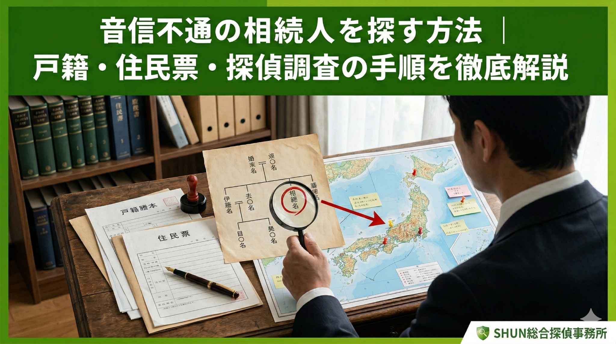 音信不通の相続人を探す方法