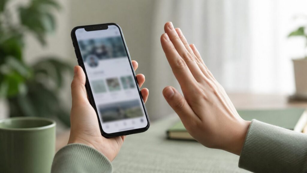 SNSでの拡散や個人情報投稿に注意するイメージ