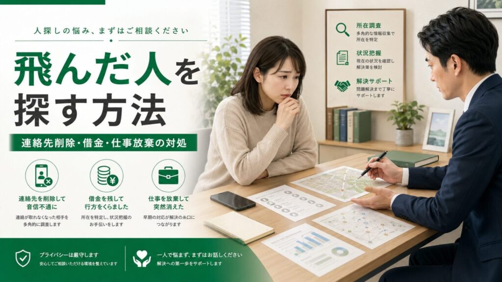 飛んだ人を探す方法を探偵が解説する記事のアイキャッチ